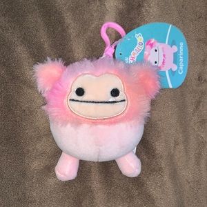 NWT 3” Caparinne the Bigfoot Squishmallow Clip